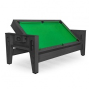Игровой стол-трансформер Weekend Billiard Company Twister 3 в 1 (бильярд, аэрохоккей, настольный теннис, черный)